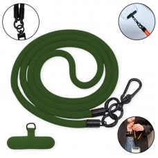 Cordão de Pescoço Grosso para celular 60cm - Verde
